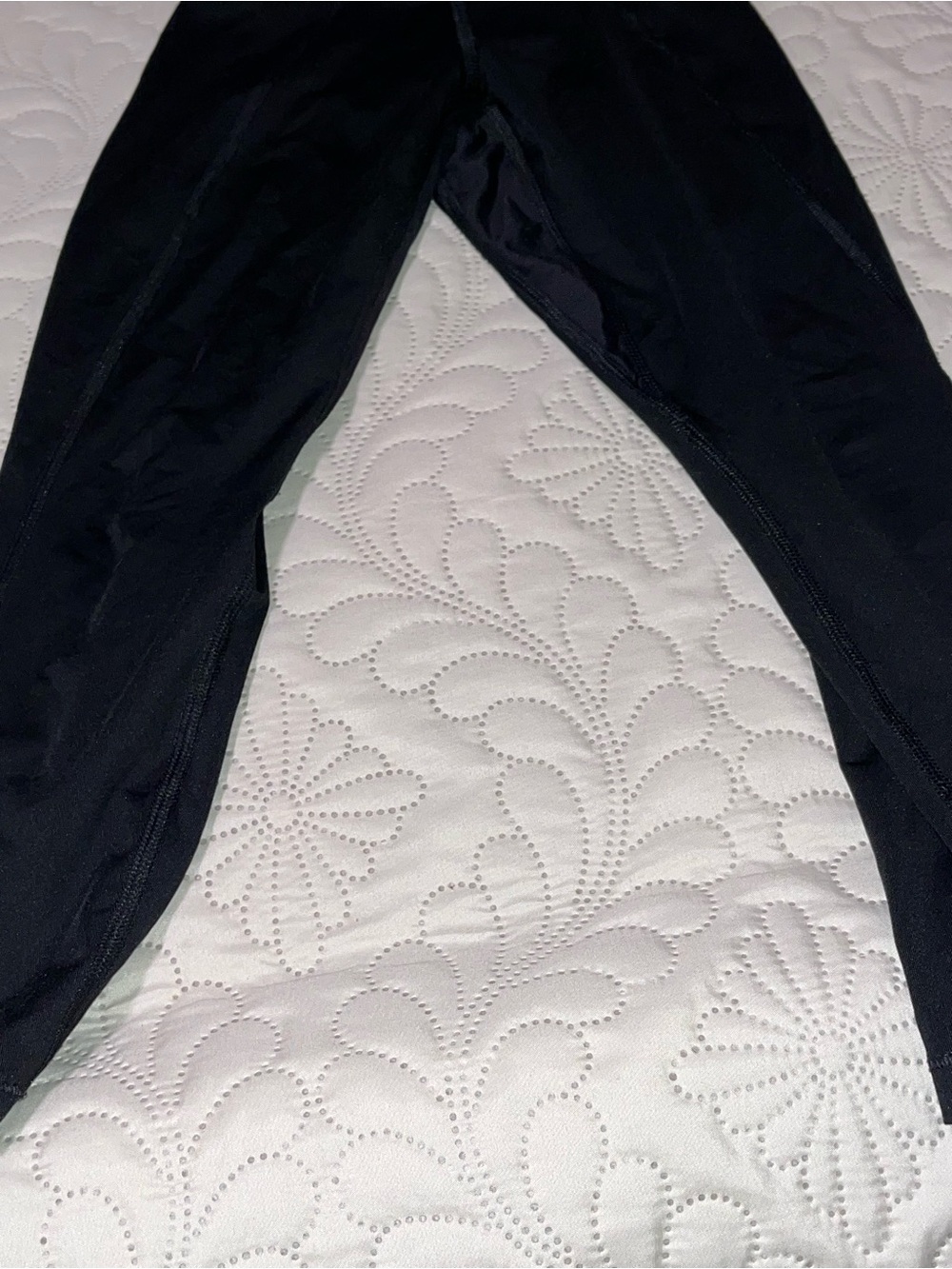 Boys Black Performance Leggings